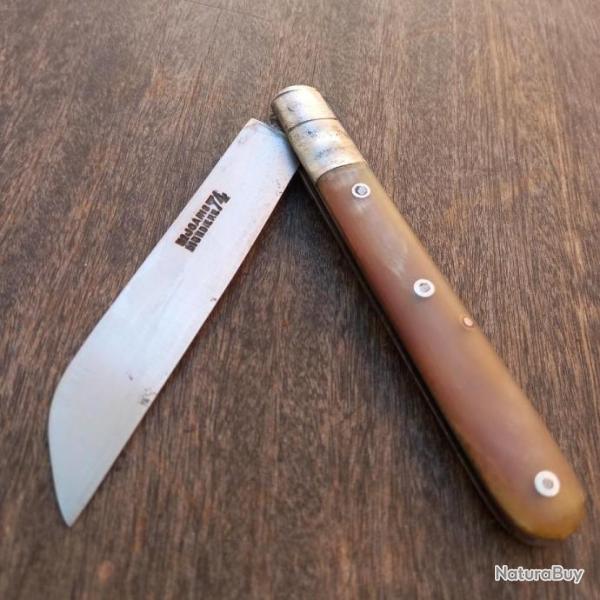 Ancien Grand Couteau R�gional GOUTTI�RE ST JOANIS MONDIERE 74 Manche en Corne