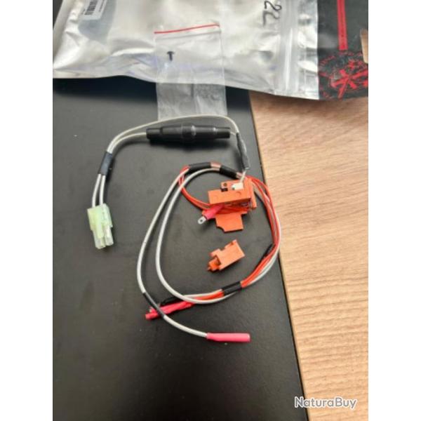 N (2)  Gearbox Switch Assemble for rear position airsoft airsoftaps