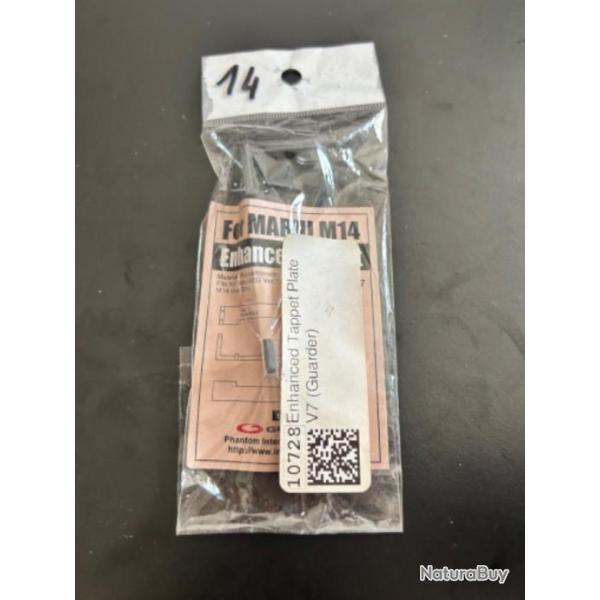 (13) Tappet Plate renforc�e  For Marui M14 Enhanced sot air air soft
