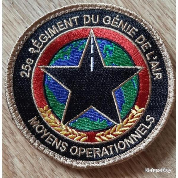Ecusson 25 Regiment du Genie de l'Air