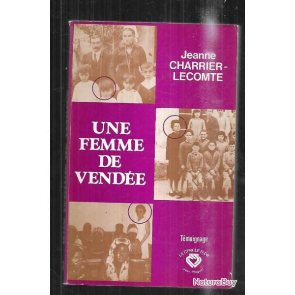 une femme de vend�e de jeanne charrier-lecomte