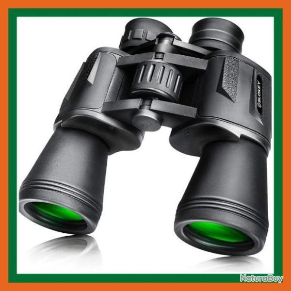 Jumelles 10x50 port�e puissante - Sacoche, sangle et chiffon en chamois - Livraison rapide