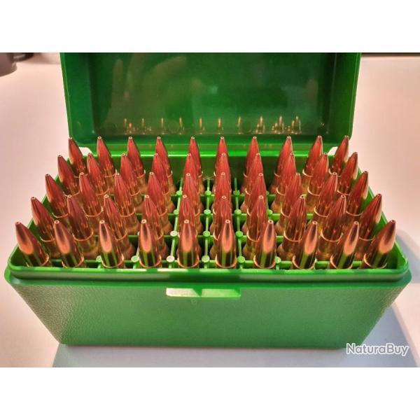 BOITE NEUVE DE 50 CARTOUCHES/MUNITIONS REMINGTON 7MM.08  PSP NEUVES 140 GRAINS 897 M/S CHASSE/TIR 3