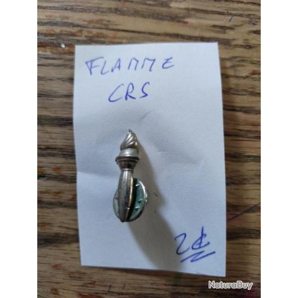 Pin's flamme CRS