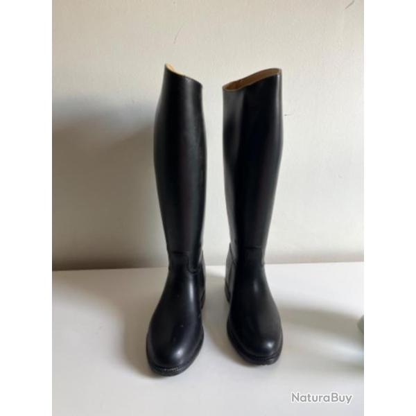 Bottes d'�quitation Aigle neuves coupe saumur