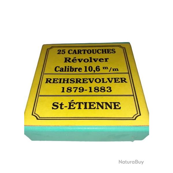 10,6 mm Reichsrevolver: Reproduction boite cartouches (vide) SE 10716895