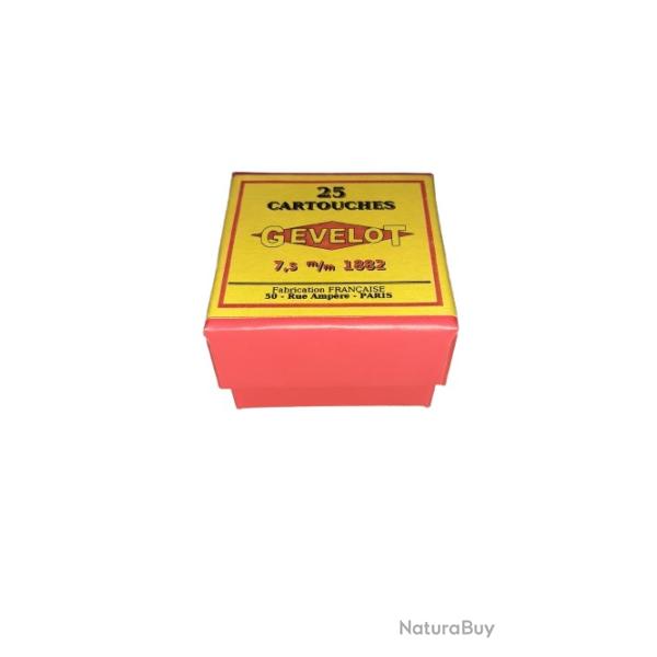 7,5 mm Suisse ou 7,5mm R�glementaire (1882): Reproduction boite munitions (vide) GE 10716895