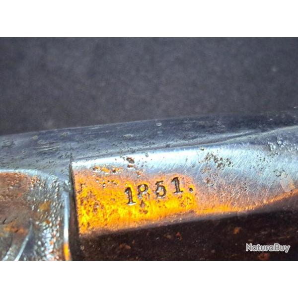 Canon de pistolet Prussien model 1851 Model rare p�riode 1851 Livr� par Happy post 13�)