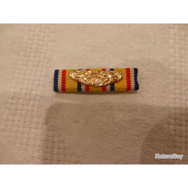 barrette de rappel de d�coration m�daille pompier