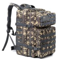 Sac &agrave; Dos Tactique Militaire 45LGrande Capacit&eacute; Molle &Eacute;tanche Chasse P&ecirc;che Randonn&eacute;e Escalade