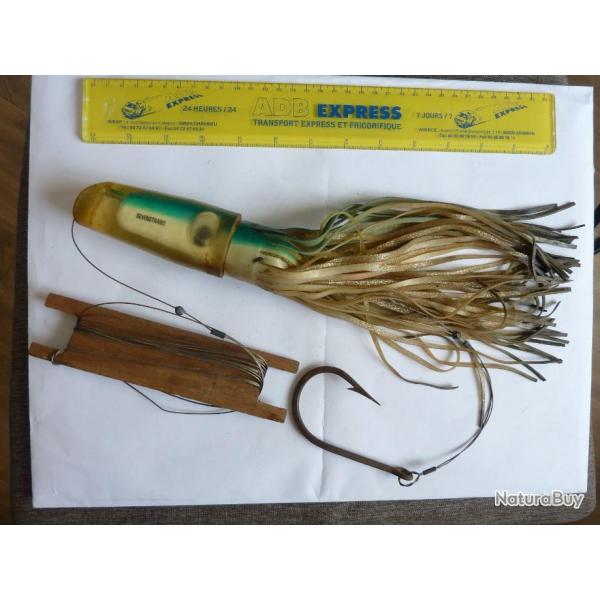 leurre de traine type calamars