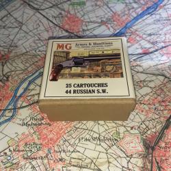 44 Russian SW (MG Armes & Munitions): Reproduction boite cartouches (vide) collection MG 10719928