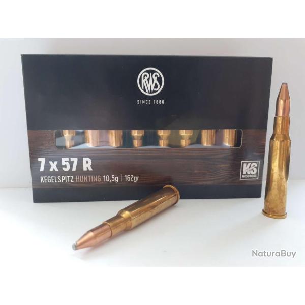 RWS 7X57R KS (boite de 20)