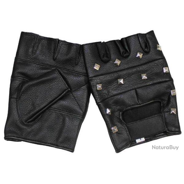 Mitaines Cuir Clout�s Carr�s MFH