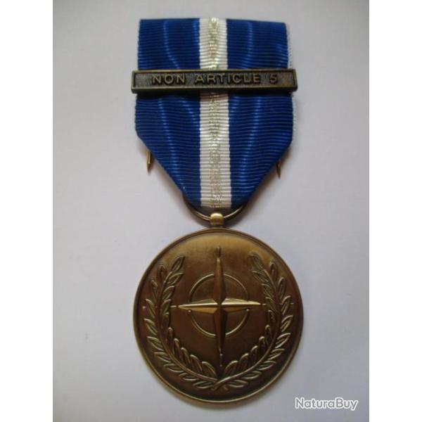 M�daille OTAN NON ARTICLE 5.