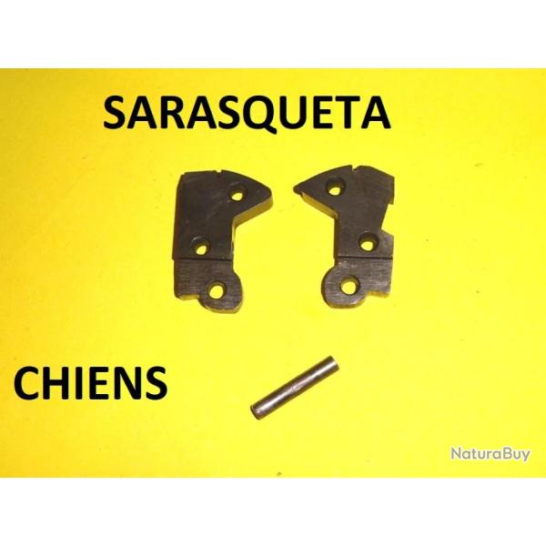 paire chiens fusil SARASQUETA � 29.00 euros !!!!!!!!!!!!!!!!!!! - VENDU PAR JEPERCUTE (J2A79)