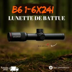 B6 1-6X24I Lunette de battue KITE OPTICS ret.4A-I Lumineux