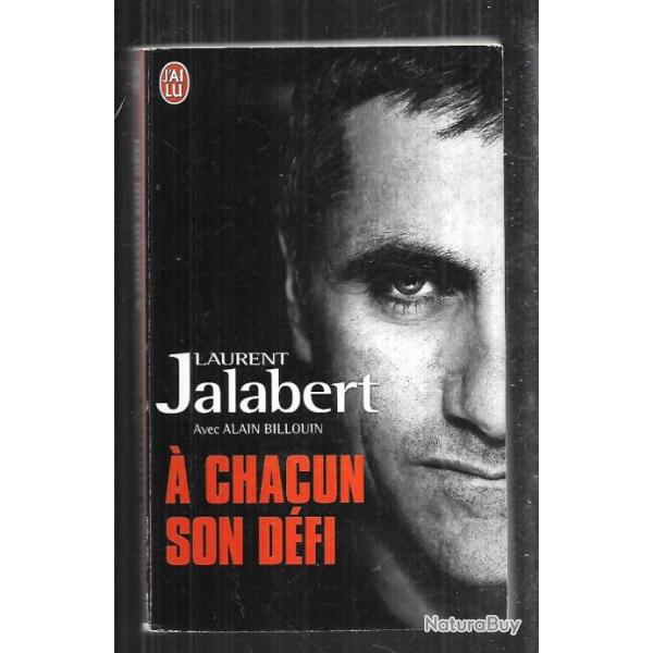  chacun son dfi de laurent jalabert  j'ai lu