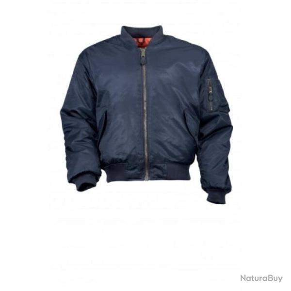 Blouson Idaho MA1 bombers Bleu marine