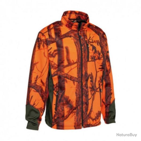 Sweatshirt zipp� Percussion Forest Ghost Camo Blaze