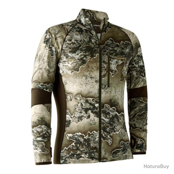 Micro polaire DEERHUNTER Excape insulated cardigan camouflage r�f�rence 8784