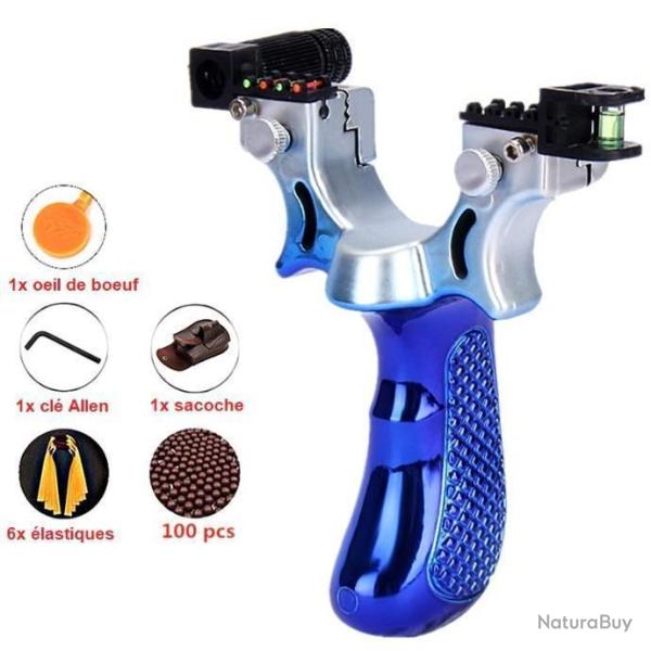 Fronde Lance Pierre Vis�e Laser Haute Pr�cision Slingshot Chasse