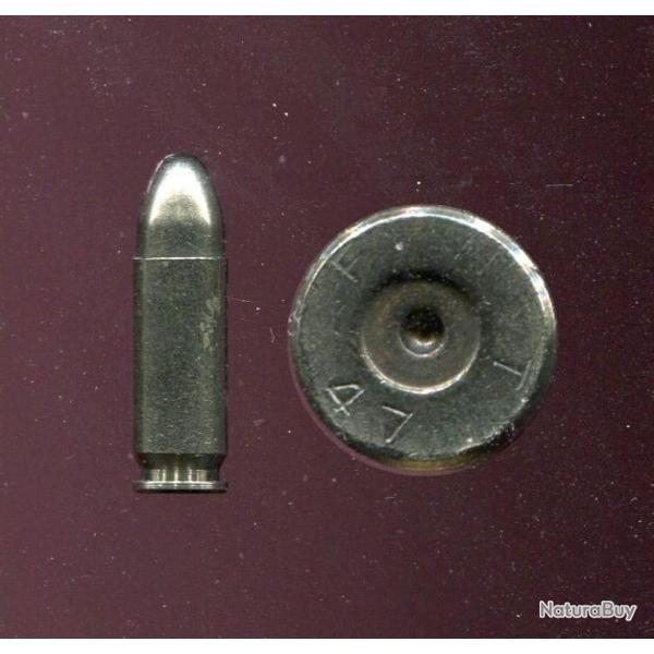 9 x 23 Largo espagnol inerte de manipulation nickel� - RARE - Pour pistolets Astra, Star, Campo Giro