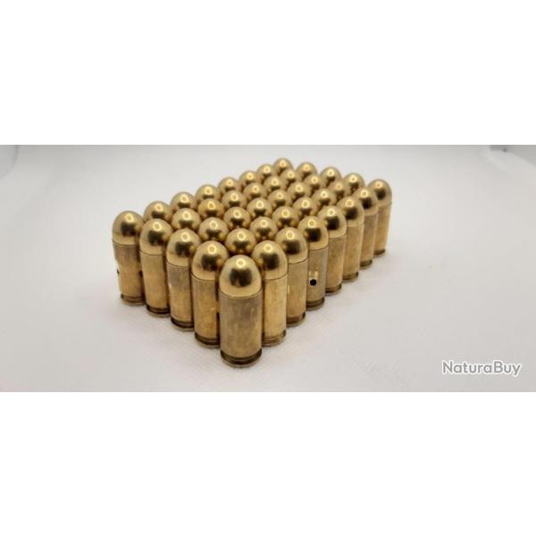 Lot de 50 Balles neutralis� de cal.45 ACP .45 Auto pour d�coration INERTE NEUTRA