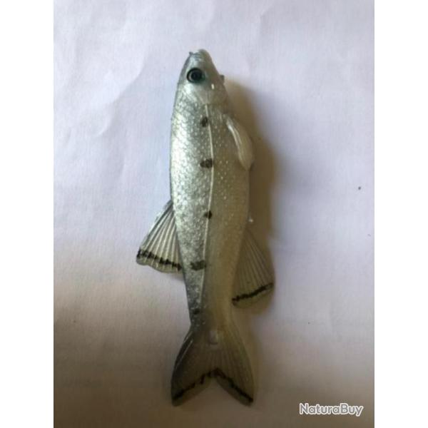 1 leurre mino naturel  n5 11 cm nu Mepps peche rivi�re carnassier