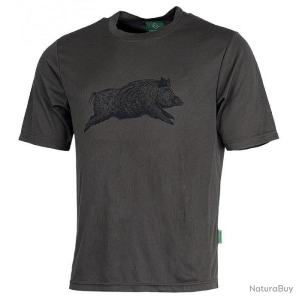 T shirt Somlys sanglier Vert