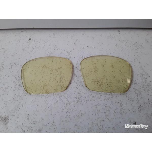 9792 VERRES POUR LUNETTES DE TIR LYNX ANTI PLOMBS OCCASION COMME NEUF