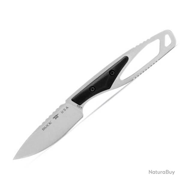 Couteau de chasse plat Buck Paklite 2.0 Cape Select noir