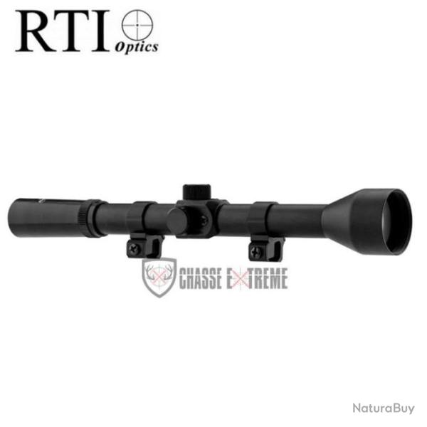 Lunette RTI OPTICS 4X28 avec Montage Base 11 mm
