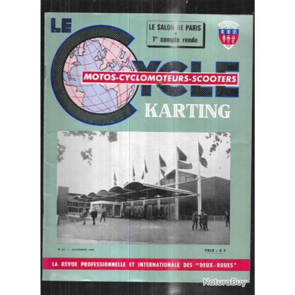 le cycle karting 96 motos-cyclomoteurs-scooters novembre 1968
