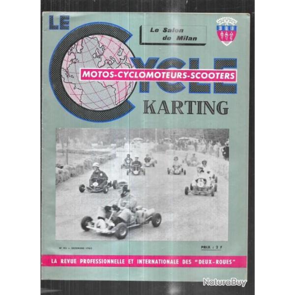 le cycle karting 42 motos-cyclomoteurs-scooters d�cembre 1963