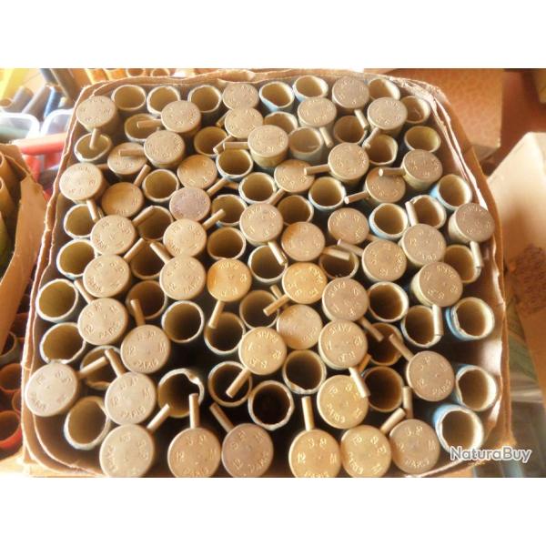 tres rares douilles a broche calibre 12 mm de jardin