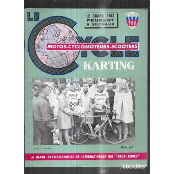 le cycle karting 103 motos-cyclomoteurs-scooters juin 1969