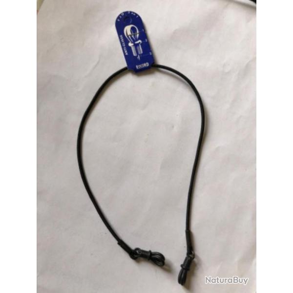 1 cordon de lunette , �lastique noir 33 cm p�che mouche