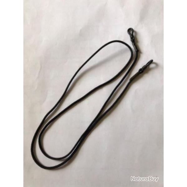 1 cordon de lunette noir 67  cm p�che mouche