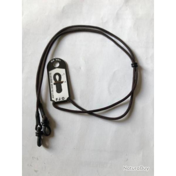 1 cordon de lunette ajustable marron 60 cm p�che mouche