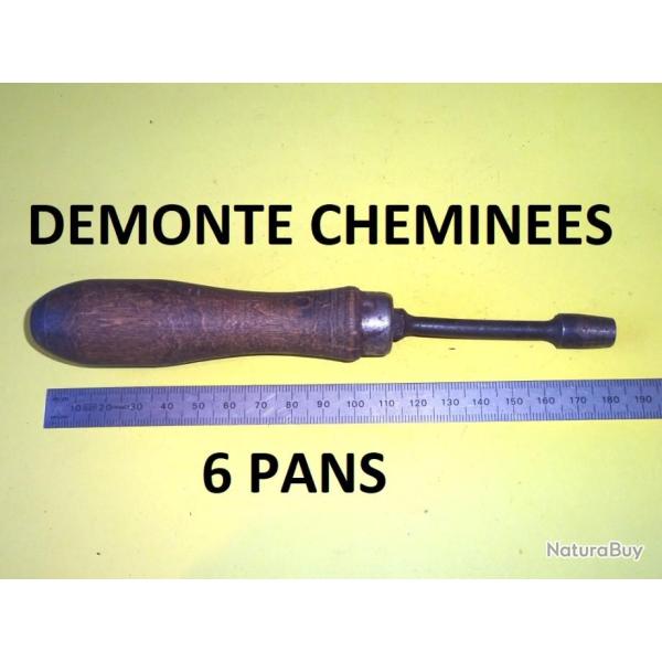 cl� d�monte chemin�e 6 pans en 7.20 mm - VENDU PAR JEPERCUTE (D23G2)