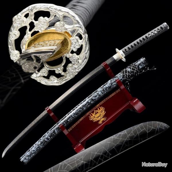 V�ritable Katana Maru T10. M�thode de forge ancestrale. Sabre japonais Tranchant comme un rasoir