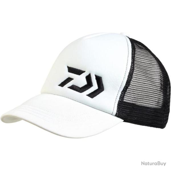 Daiwa Casquette Matelasse-mesh Black-whit
