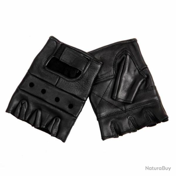 Mitaines en cuir noir taille L | 101 Inc (228272 | 8719298039808)