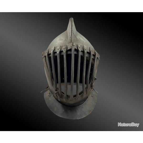 Armet Du Gioco Del Ponte Toscane, Italie, Fin Du XVI�me - D�but XVII�me Si�cle