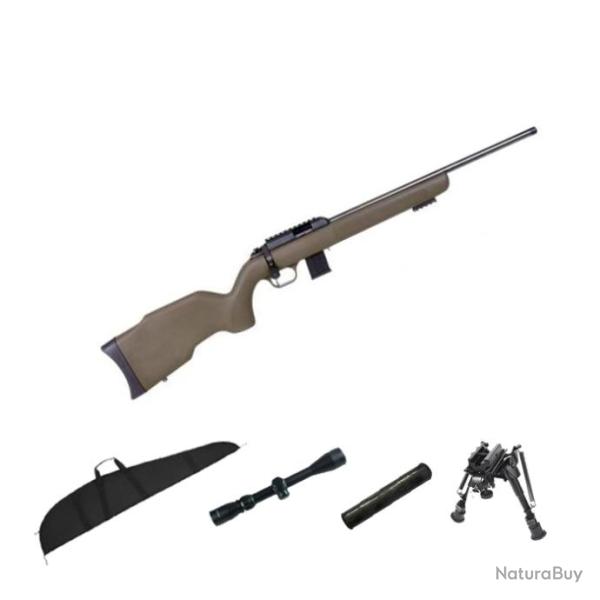 Carabine � verrou Diana Classic - 22 LR / Pack Premium / Vert