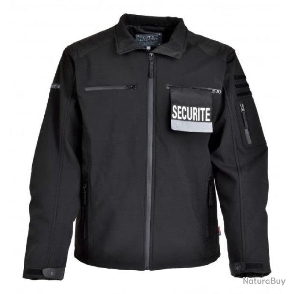 Blouson Cityguard Softshell s�curit� Noir