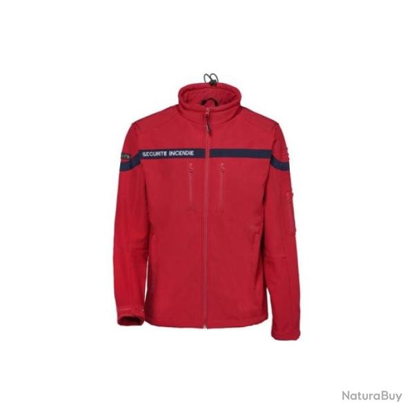 Blouson s�curit� incendie Cityguard Softshell Rouge