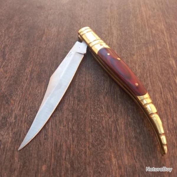 Joli et Grand Couteau ESPAGNOL Manche en Bois