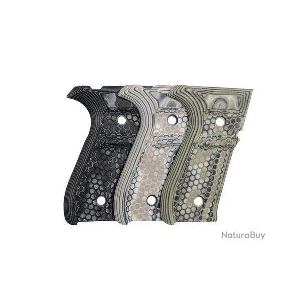 PLAQUETTE REX - HOGUE G10 noir